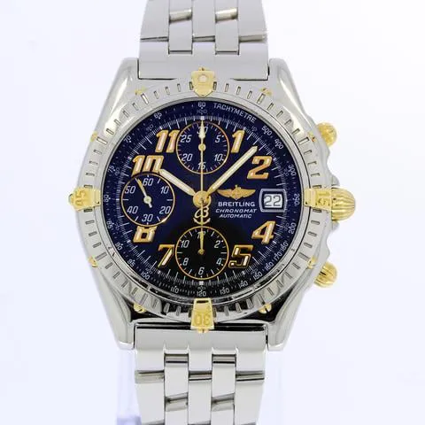 Breitling Chronomat B13050.1 39mm Gold/steel Blue