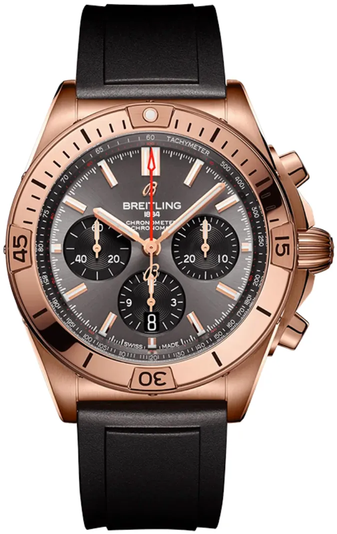 Breitling Chronomat RB0134101B1S1 42mm Red gold 1