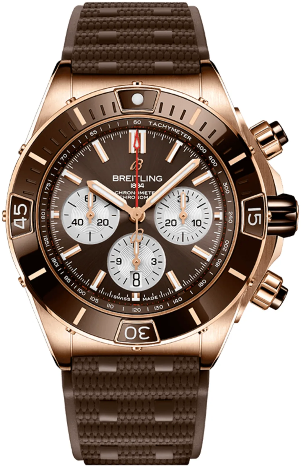 Breitling Chronomat RB0136E31Q1S1 44mm Red gold Brown