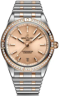 Breitling Chronomat U10380591K1U1 Stainless steel and Red gold Pink