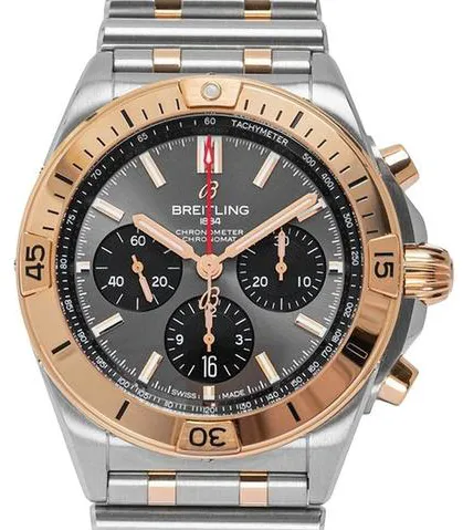 Breitling Chronomat UB0134101B1U1 42mm Stainless steel Gray