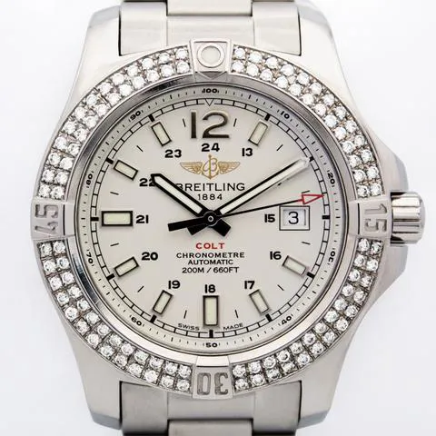 Breitling Colt A17388 44mm Stainless steel Silver