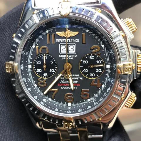 Breitling Crosswind Special B44356 44mm Yellow gold and Stainless steel Black 6