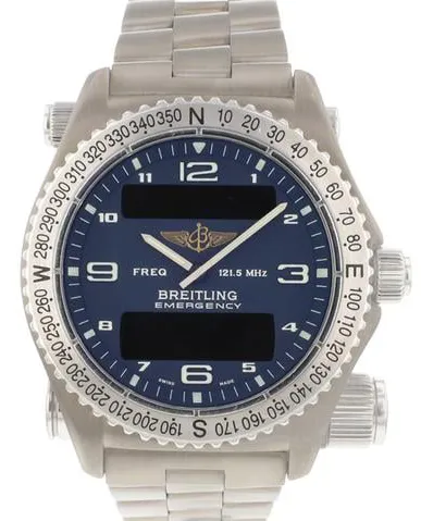 Breitling Emergency E56121.1 43mm Titanium Blue