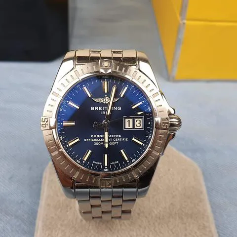 Breitling Galactic A49350 41.5mm Stainless steel Blue