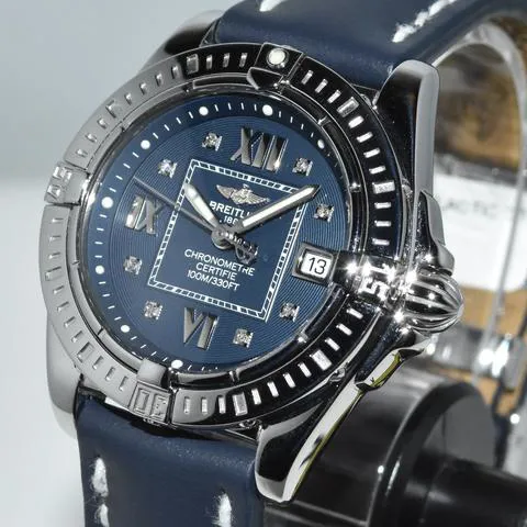 Breitling Galactic A71356 32mm Stainless steel Blue 7