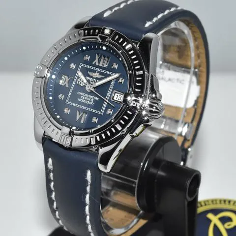 Breitling Galactic A71356 32mm Stainless steel Blue 8