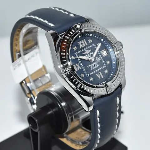 Breitling Galactic A71356 32mm Stainless steel Blue 10