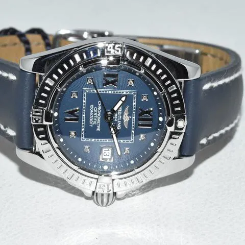 Breitling Galactic A71356 32mm Stainless steel Blue 9