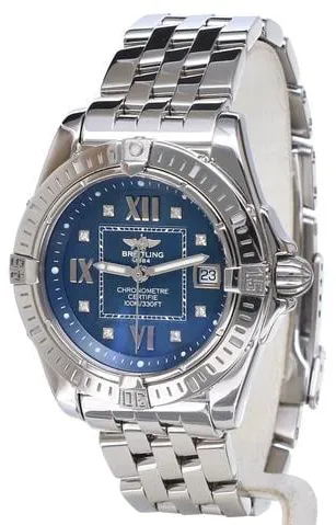 Breitling Galactic A71356 31mm Steel Silver