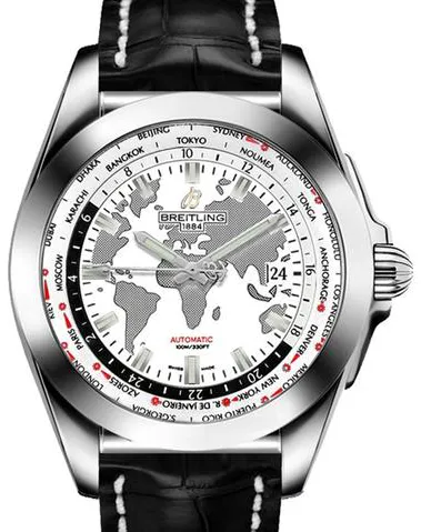 Breitling Galactic WB3510U0.A777.743P 44mm Stainless steel White