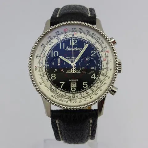 Breitling Montbrillant A35330 42mm Steel Black