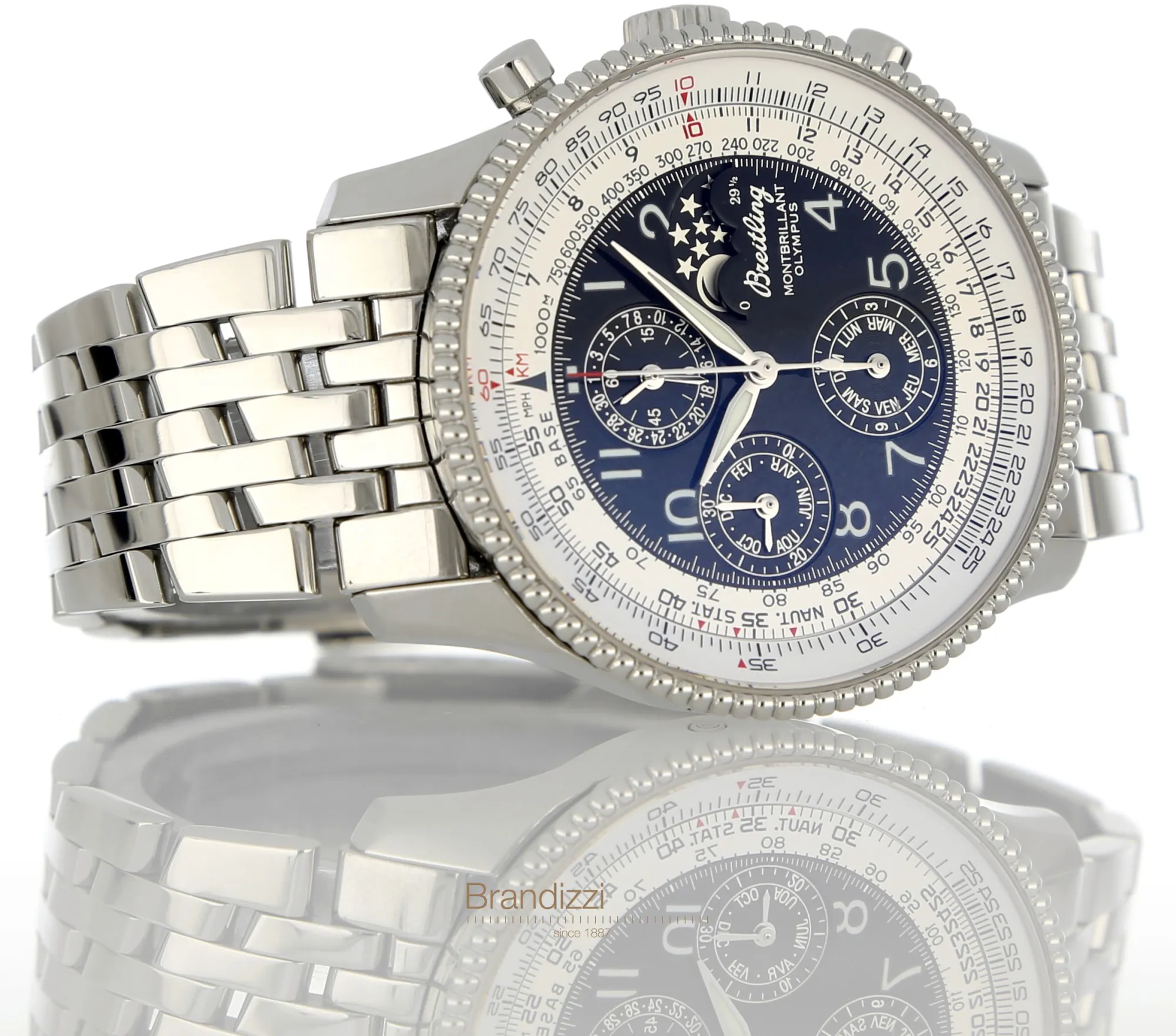 Breitling Montbrillant Olympus 41mm Stainless steel 5