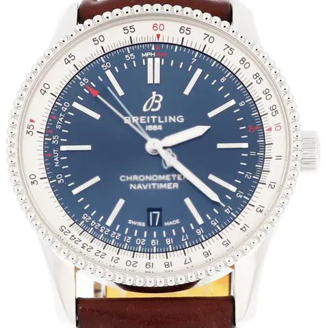 Breitling Navitimer A17326211C1P1 41mm Stainless steel Blue