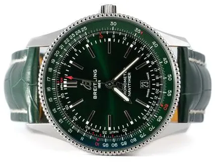 Breitling Navitimer A17326361L1P1 41mm Stainless steel Green