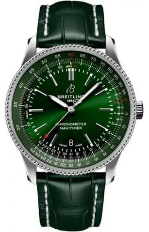 Breitling Navitimer A17326361L1P1 41mm Stainless steel Green