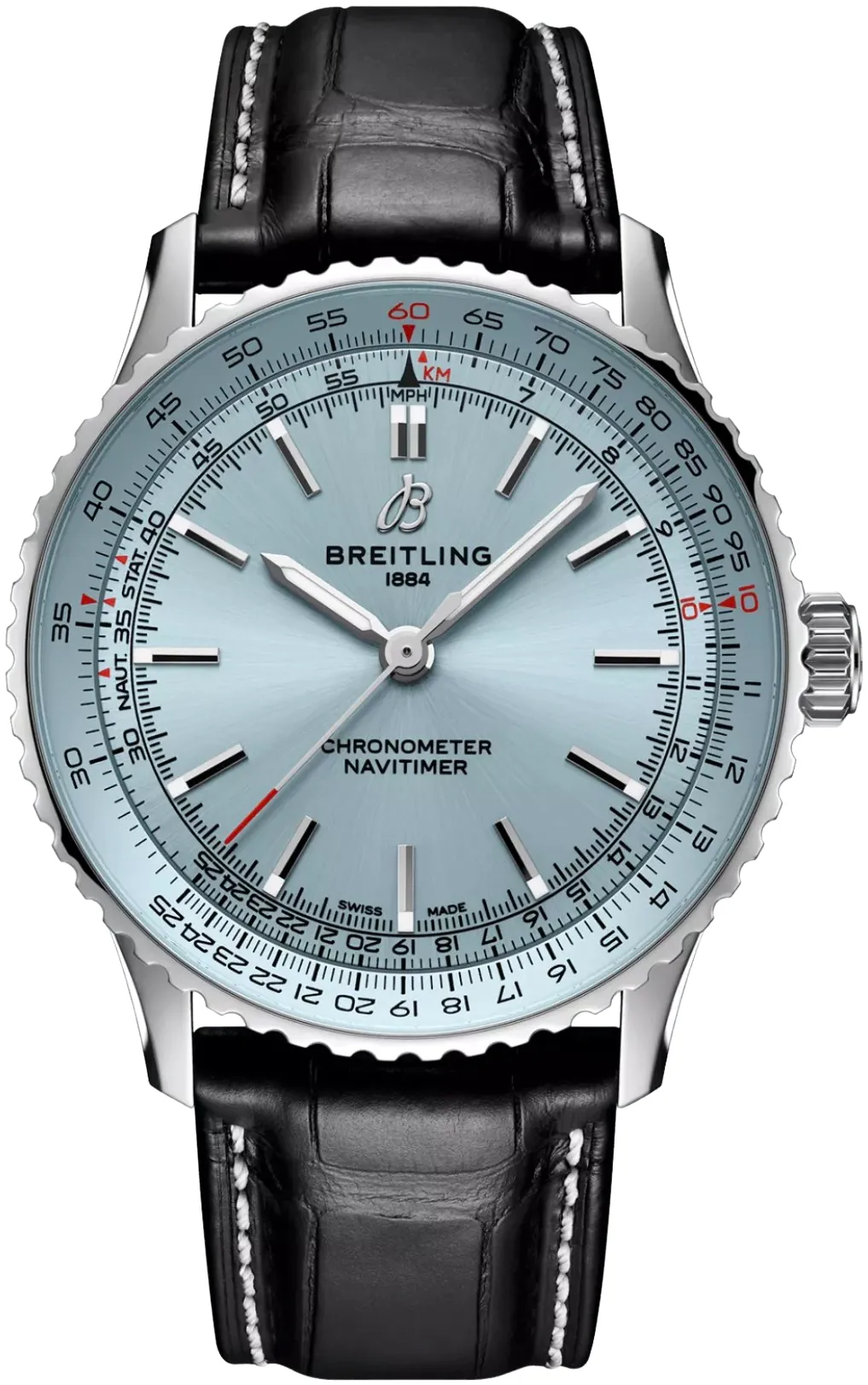 Breitling Navitimer A17329171C1P1 41mm Stainless steel Blue 1