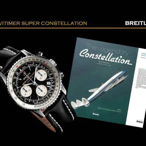 Breitling Navitimer A23322 42mm Stainless steel Black