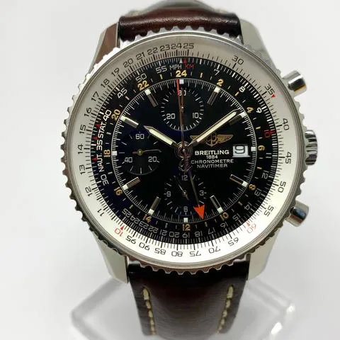 Breitling Navitimer A24322 46mm Stainless steel Black