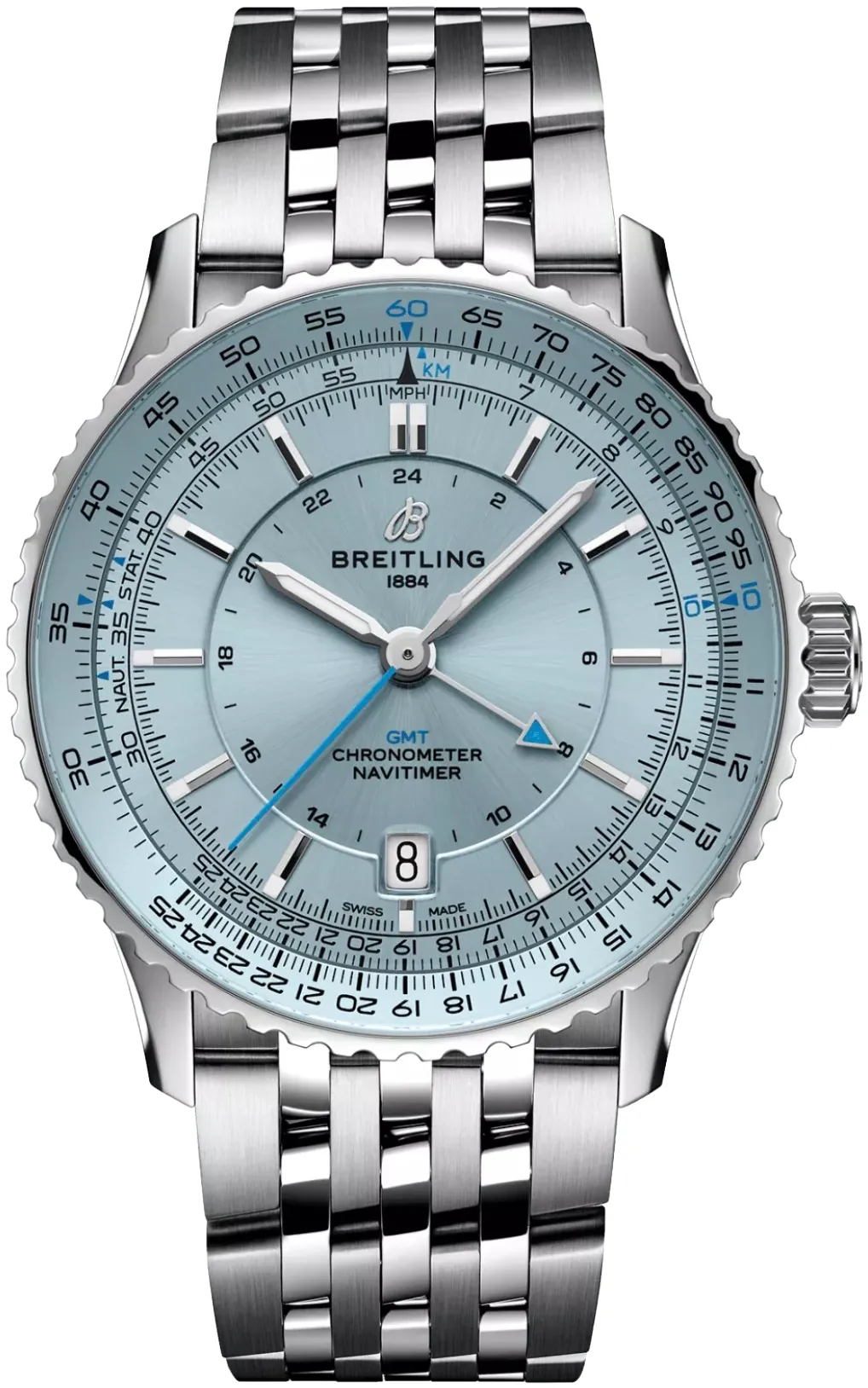 Breitling Navitimer A32310171C1A1 41mm Stainless steel Blue