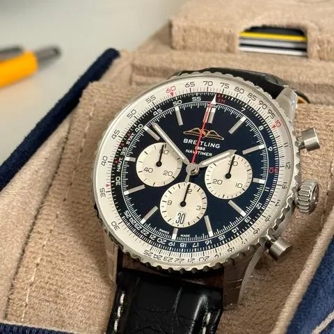 Breitling Navitimer AB0137211B1P1 46mm Stainless steel Black