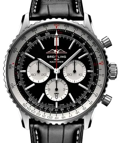 Breitling Navitimer AB0137211B1P1 46mm Stainless steel Black