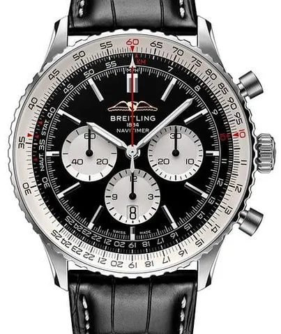 Breitling Navitimer AB0137211B1P1 46mm Stainless steel Black