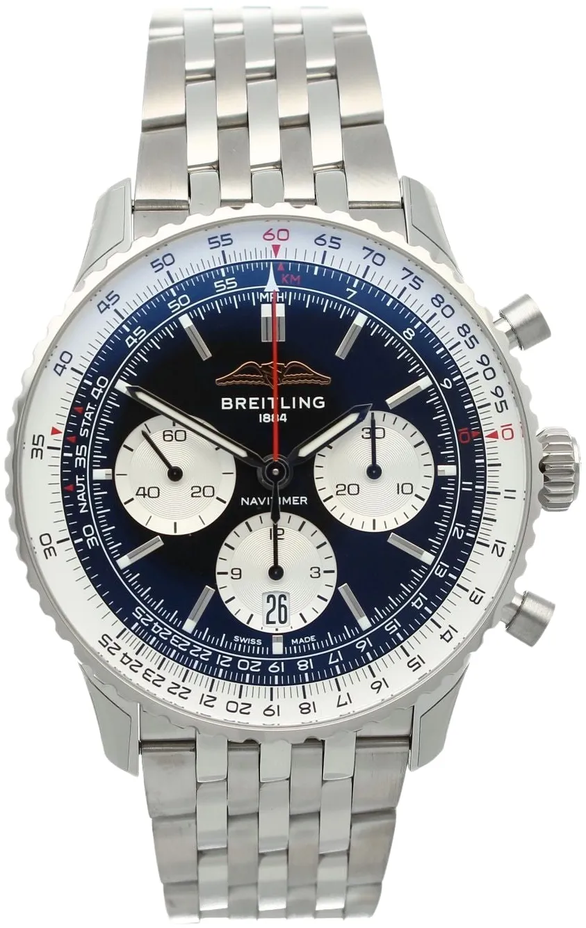 Breitling Navitimer AB0138211B1A1 43mm Stainless steel Black