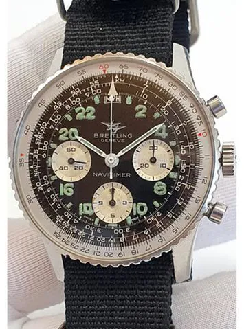 Breitling Navitimer Cosmonaute 809 41mm Stainless steel Black