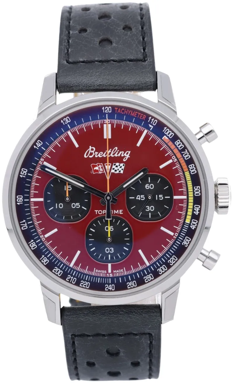 Breitling Premier A25310241K1X1 42mm Stainless steel Red