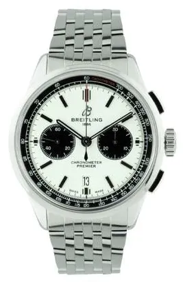 Breitling Premier AB0118221G1A1 42mm Stainless steel Silver