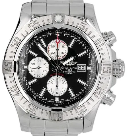 Breitling Super Avenger II A1337111/BC29 48.5mm Stainless steel Black