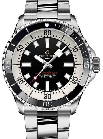 Breitling Superocean A17375211B1A1 Stainless steel Black