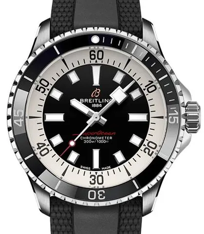 Breitling Superocean A17375211B1S1 42mm Stainless steel Black