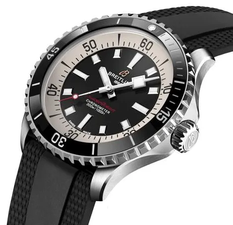 Breitling Superocean A17375211B1S1 42mm Stainless steel Black