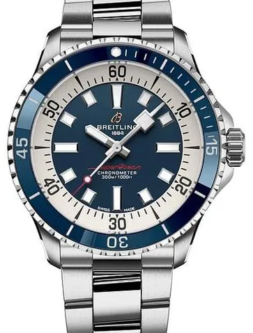 Breitling Superocean A17375E71C1A1 42mm Stainless steel Blue