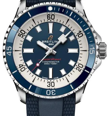 Breitling Superocean A17375E71C1S1 42mm Stainless steel Blue