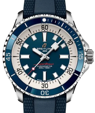 Breitling Superocean A17375E71C1S1 42mm Stainless steel Blue