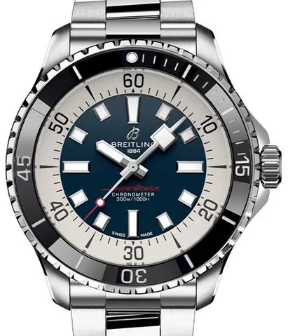 Breitling Superocean A17376211C1A1 44mm Stainless steel Blue