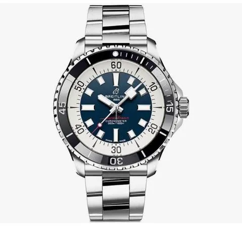 Breitling Superocean A17376211C1A1 44mm Stainless steel Blue