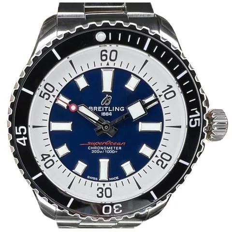 Breitling Superocean A17376211C1A1 Stainless steel Blue