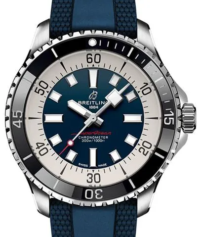 Breitling Superocean A17376211C1S1 44mm Stainless steel Blue