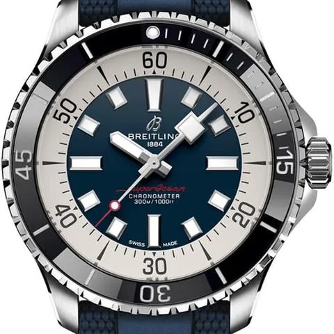 Breitling Superocean A17376211C1S1 44mm Stainless steel Blue