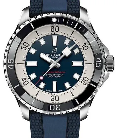 Breitling Superocean A17376211C1S1 44mm Stainless steel Blue