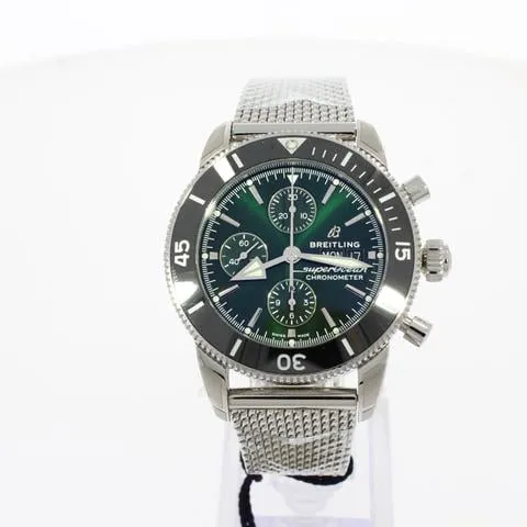 Breitling Superocean Heritage A13313121L1A1 44mm Steel Green