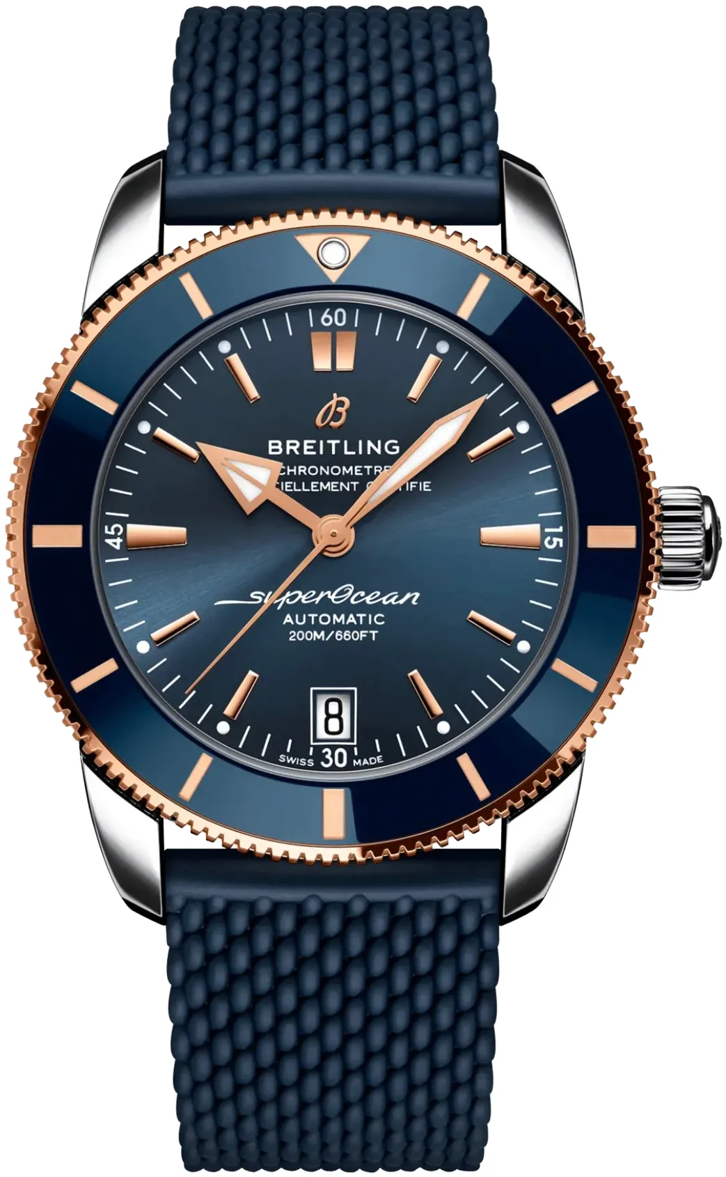 Breitling Superocean Heritage UB2010161C1S1 42mm Steel & rose gold Blue