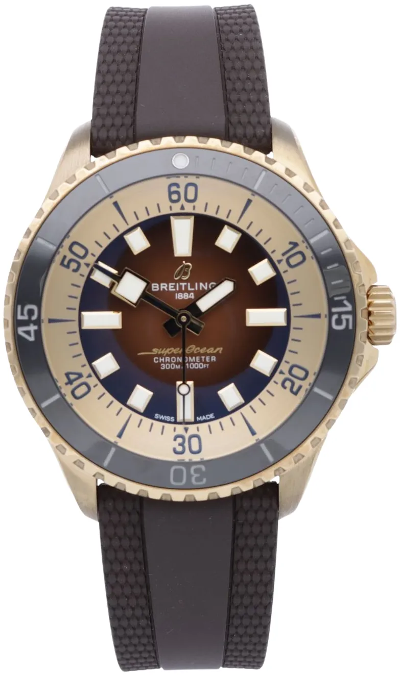 Breitling Superocean N17376201Q1S1 44mm Bronze Brown