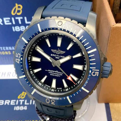 Breitling Superocean V17369161C1S1 48mm Titanium Blue