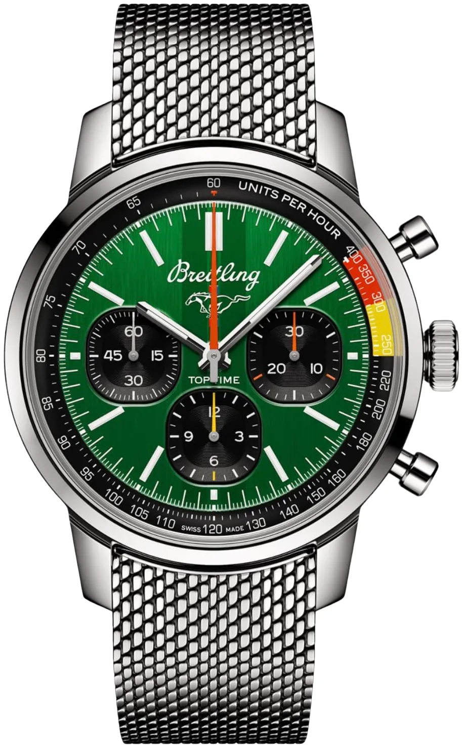 Breitling Top Time AB01762A1L1A1 41mm Stainless steel Green