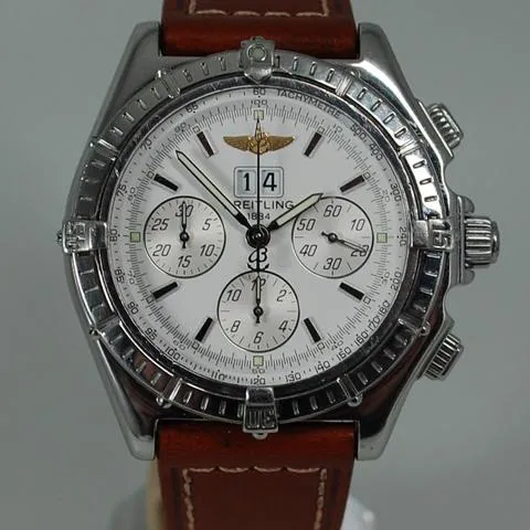 Breitling Crosswind Special A44355 44mm Stainless steel White